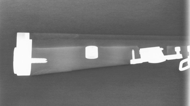 Savage Forend X-ray showing the barrel removal bushing